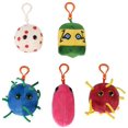 thumbnail image 3 of GIANTmicrobes Caja de Regalo Plagas Del Siglo XXI: Aprenda sobre Plagas y Pandemias con Este Juego de 5 Piezas de Microbios de Peluche., 3 of 5