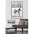 thumbnail image 2 of Disney Mickey Mouse - Steamboat Willie Wall Poster, 22.375" x 34", Framed, 2 of 5