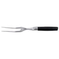 thumbnail image 2 of HUBERT® Carving Fork with Black Santoprene Rubber-Like Handle Stainless Steel - 6"L Blade, 2 of 3