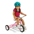 thumbnail image 4 of Radio Flyer 34GX Kids Classic Steel Framed Tricycle with Handlebar Bell, Pink, 4 of 5
