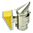 thumbnail image 4 of Phenofice Hive Tool Bee Smoker with Stainless for Safe Beekeeping Use Metal Construction Plated Silver, 4 of 8