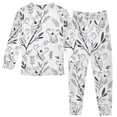 thumbnail image 2 of joogoo Cute Bear on Branch Pajamas Set Long Sleeve Soft Cotton Sleepwear 2 Piece 18M, 2 of 7