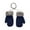 Blue, variant on Fesfesfes Toddler Baby Mittens Boys Girls Winter Knitted Gloves Children Knitted Gloves Children Solid Color Thickened Warm Gloves