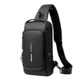 thumbnail image 1 of Contraseña Sling Mochila Antirrobo Multifuncional Ciclismo Pecho Bolsa para Motocicleta Hombres Negro YUNYI BRAND  Deportes, 1 of 8