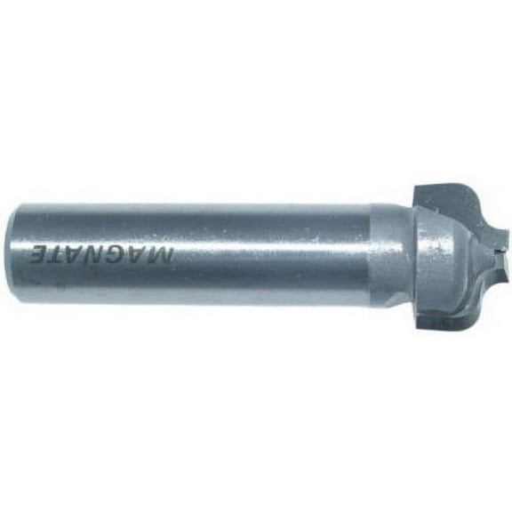 Magnate 3745 Plunge Ogee Router Bits — 3/4" Cutting Diameter; 1/4" Small Diameter; 7/16" Cutting Height; 1/2" Shank Diameter; 1/8" Radius; 1-1/2" Shank Length