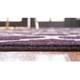 thumbnail image 4 of Unique Loom 3128636 4 x 6 ft. Philadelphia Trellis Rectangular Rug, Dark Purple, 4 of 4