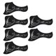 thumbnail image 1 of Golpeador De Guitarra Acústica, Protectores De Púas De Guitarra Autoadhesivos Decorativos De Repuesto Patrón Láser De Golondrina Para Mantenimiento LHCER Plata, 1 of 8