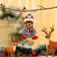 thumbnail image 5 of Mecorevxz Christmas Fabric Hanging Ornaments,Christmas Cute Doll Small Pendant Christmas Tree Hanging Decorations,Car Hanging Decoration(D), 5 of 7