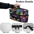 thumbnail image 5 of HELLHERO Colorful Floral Pattern Steam Iron Storage Bag Large Size Polyester, Case Only, 5 of 6