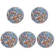 thumbnail image 1 of Perlas de relleno con peso de pellets de polietileno para juegos sensoriales, arena para niños, 5 paquetes, piedras de colores, ver detalles, juguetes de plástico para niños, 1 of 6