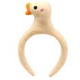 thumbnail image 4 of Plush Geese Doll Headband for Women Girls Hair Accessories Cartoon Stuffed Duck Hair Hoop Makeup Headdress, 4 of 7