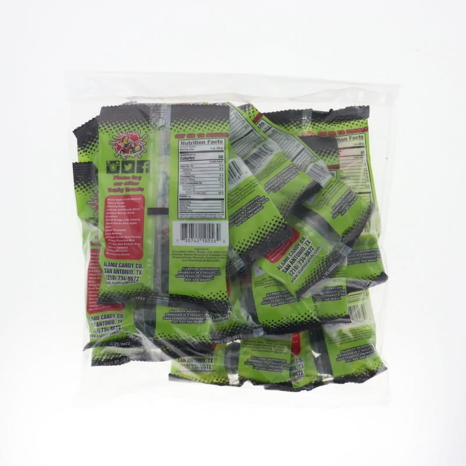 Alamo Candy, Sour Pickle Balls The Original, Count 12 - Sugar Candy / Grab Varieties & Flavors