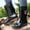 38, variant on Rubber Fishing Boots with Insulation, Durable Outdoor Anti-skid Waterproof Insulated Warm Men Muck Rain Boots, for Hunting Farming Garden Work Mud Boots