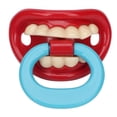thumbnail image 1 of Chupete para dientes de bebé con sonrisa, seguro, práctico, ligero y divertido para la habitación de la guardería., 1 of 14