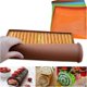 thumbnail image 2 of Silicone Baking Mat, Cake Roll Mould, Oven Mat, NonStick Baking/Pastry Tools, Kitchen Utensil Accessories (Brown), Size 310x260x9mm, Brown, 2 of 4