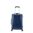 thumbnail image 6 of InUSA Pilot 24" Hardside Lightweight Luggage with Spinner Wheels, Handle, and Trolley, Blue, 6 of 9