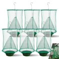 thumbnail image 1 of Piège à mouches réutilisable Portable pour Ranch, avec plateau à Appareils, Cage antiparasitaire suspendue, Souple, 6 pièces/ensemble, 1 of 1