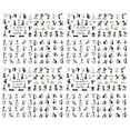 thumbnail image 1 of 16Pcs Nail Art Stickers 3D Self-Adhesive Adorable Animal Pattern Sticker, 1 of 8