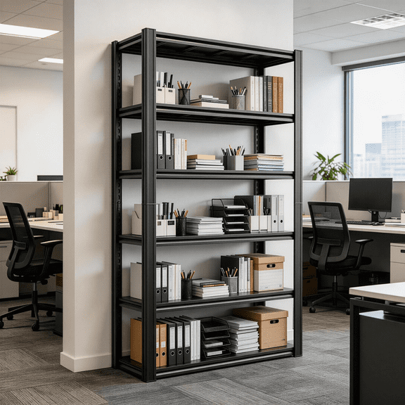 82"H 6-Tier Plant Stand,Garage Shelving Unit and Storage,Heavy-Duty Adjustable Shelf Easy Assembly,Industrial Steel Shelves for Warehouse,Basement,Pantry,Kitchen,Book,Shoe