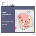 thumbnail image 3 of EeaseMX 4 cajas cuadradas para dulces, multiusos, con tapa., 3 of 8