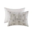 thumbnail image 3 of 3 Piece Cotton Jacquard Comforter Set-Full/Queen, 3 of 10