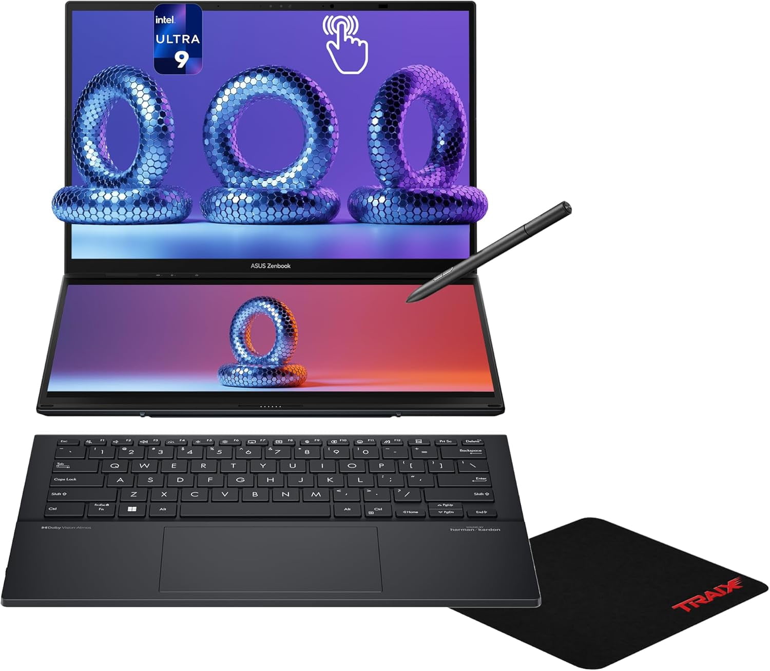 パソコン ASUS ZenBook CORE i7 M.2 SSD 256GB Free Shipping! \ASUS ZenBook Duo 14\\ FHD Touchscreen Notebook