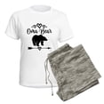 thumbnail image 5 of CafePress - Oma Bear Grandma Gift - Women's Short Sleeve Print T-Shirt and Pants Light Cotton Pajama Set, 5 of 7