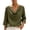 Army Green, variant on 3/4 Length Sleeve Womens Blouses Dressy Casual Work Tops Cowl Neck Linen Shirts Loose Business Shirt Summer Tunics,Light Purple 2XL