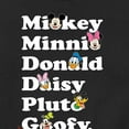 thumbnail image 3 of Mickey & Friends - Mickey Friends Character List - Toddler And Youth Crewneck Fleece Sweatshirt, 3 of 5