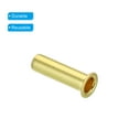 thumbnail image 4 of Uxcell 4mm Tube OD Brass Compression Insert Ferrules Brass Ferrule Fitting 10 Pack, 4 of 6