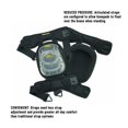 thumbnail image 4 of Custom Leather Craft Gel-Tek Stabili-Cap Kneepads - Multi-Surface Articulated Straps - Black, 4 of 4