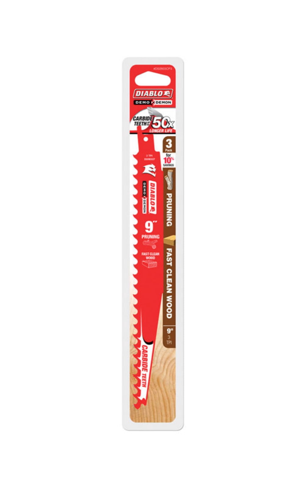 Diablo Demo Demon 12 in. Carbide Tipped Pruning Reciprocating Saw