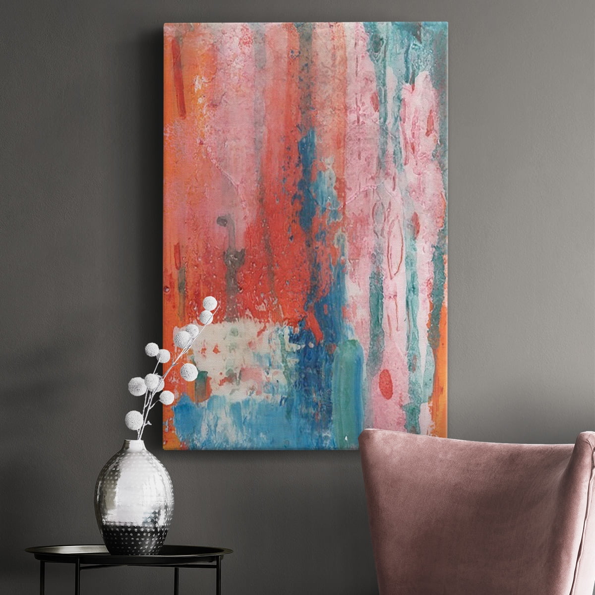 Spring Step I Premium Gallery Wrapped Canvas - Ready to Hang