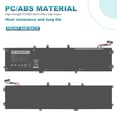 thumbnail image 4 of Batería para portátil Futurebatt 6GTPY 97 Wh 11.4 V 6 celdas, 4 of 9