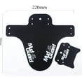 thumbnail image 2 of HUGFEGWE Bike Fender Mud Guards,2 Pieces Mountain Bike Mudguards Set,MTB Front and Rear Bicycle Fender with Ties,Yellow CJB91-54269, 2 of 8