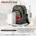 thumbnail image 7 of Xixirimido Hummingbird Hibiscus Pattern Shoulder Bag Crossbody for Women Crossbody Bags with Adjustable Strap Cell Phone Purses Sling Bag for Travel Hiking Shopping, 7 of 7