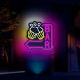 thumbnail image 5 of Y YUNHSOM Beer Bar Neon Sign Beer Neon Light Sign for Wall Decor,USB Powered Dimmable Neon LED Bar Sign for Home Bar,2 Beer Cheers Bar Sign,Bar LED Light for Tavern Club, 5 of 8