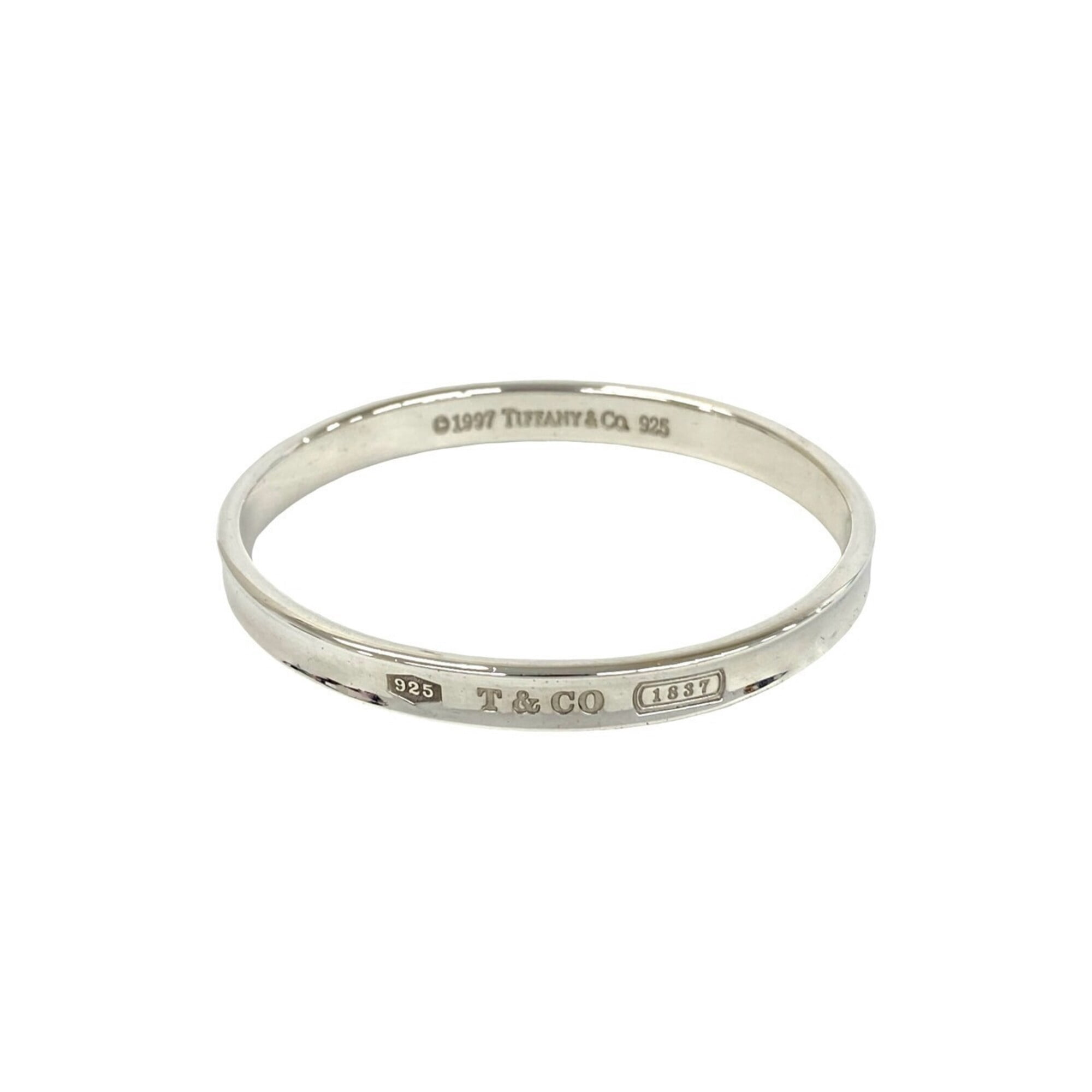 Pre-Owned TIFFANY&Co. Tiffany Narrow Bangle, Sterling Silver 925