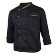 thumbnail image 4 of Chaqueta de Uniformes Unisex Chefs Fácil de Secado para proteger Especializado XXXL Salvador Chaqueta de chef para hombre, 4 of 9