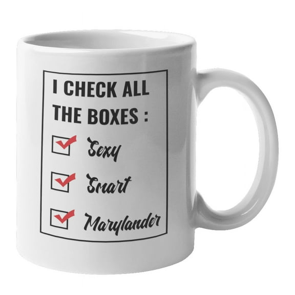 Smart Marylander Coffee & Tea Gift Mug (11oz)