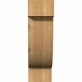 thumbnail image 2 of 6"W x 12"D x 20"H Alpine Rough Sawn Corbel, Western Red Cedar, 2 of 9