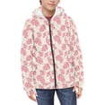 thumbnail image 2 of DISNIMO Cow Print Hoodie Kids Pink Hoodies Boys Hoodie Zip Up Teen Girl Hoodies Graphic Sweatshirts Girl Print Sweatshirt Jacket Girls Hooded Jackets Size 11-13 Youth Fall Clothing Children Casual, 2 of 7