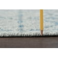 thumbnail image 4 of 8ft Round Water Resistant, Large Indoor Outdoor Rugs for Patios, Front Door Entry, Entryway, Deck, Porch, Balcony | Outside Area Rug for Patio | Blue, Solid | Size: 7'10'' Round, 4 of 7