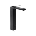 thumbnail image 1 of llave siena monomando alta para lavabo de baño negro mate, 1 of 3