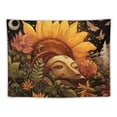 thumbnail image 5 of PRATYUS Boho Sun Tapestry for Bedroom Aesthetic, Vintage Mushroom Botanical Plant Art Tapestries Wall Hanging for College Dorm Living Room Decor, Fairy Galaxy Poster Blanket 40x30inch, 5 of 6