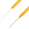 thumbnail image 4 of Enhebrador de Agujas Macarena Amarillo Crochet Braid Needle, 4 of 7