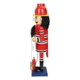 thumbnail image 4 of Northlight 14 Red Wooden Fireman with Hose Christmas Nutcracker, 4 of 5