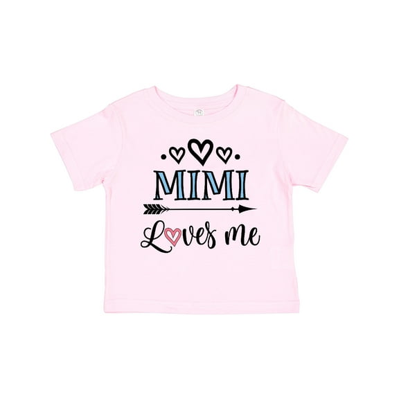 Inktastic Mimi Grandma Loves Me Girls Toddler T-Shirt