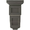 thumbnail image 2 of Ekena Millwork 5"W x 5 3/4"D x 10"H Medium Reyes Wood Vintage Decor Corbel, Reclaimed Grey, 2 of 5