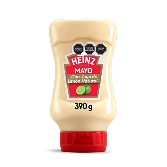 Mayonesa Heinz con jugo de limón 390 g